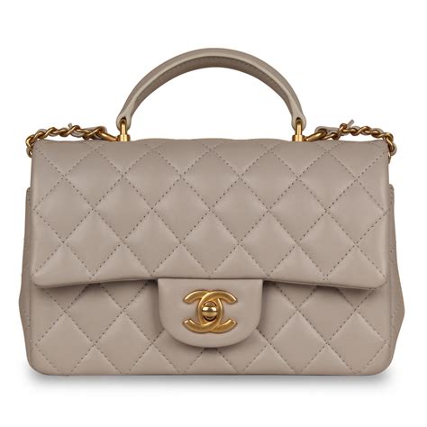 chanel classic mini rectangular size|Chanel rectangular mini top handle.